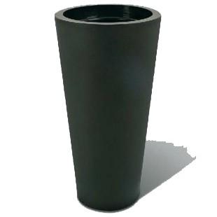 Pot géant rond Design - Polyéthylène - Hauteurs 805, 1000, 1190 mm - Diamètres 400, 500, 610 mm_0