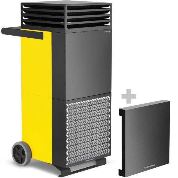 Tac M+ - Purificateur d'air de zone en gris basalte/noir - Trotec - Débit d'air max. 2 200 m³/h - Fusible recommandé : 6 A - Référence : 1.580.000.148_0