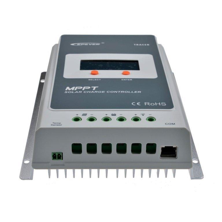 Régulateur solaire 40A MPPT Epever - écran LCD intégré et technologie avancée_0