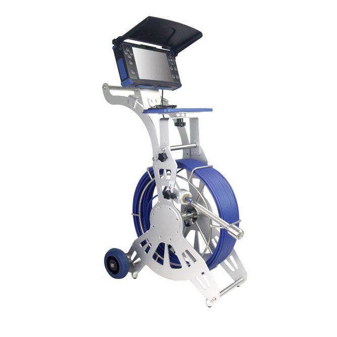 Système d'inspection vidéo sur dévidoir - caméra axiale Full HD 1080p - DeviXplorer 38 FHD avec écran LCD 10,1’’ et sonde 512Hz_0