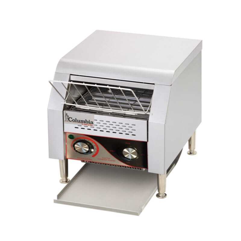 Toaster convoyeur 300 - columbia -  catc300 - l 370 x p 420 x h 380 mm_0