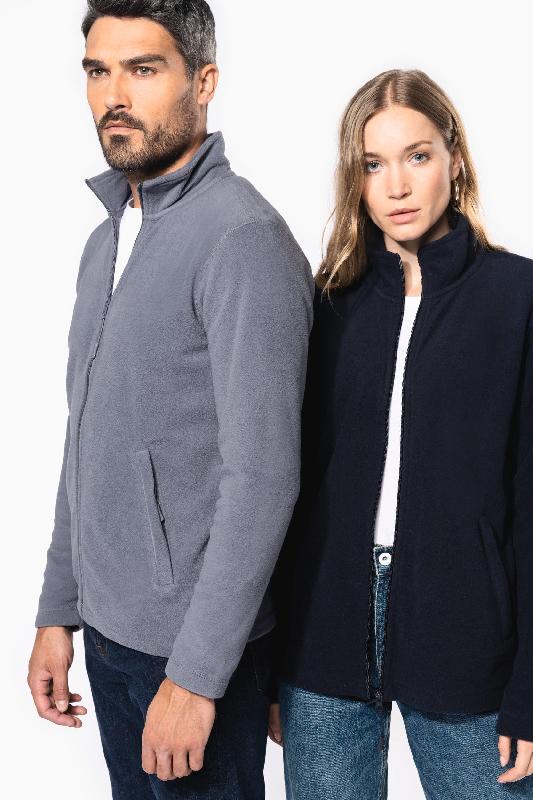 Veste micropolaire zippée unisexe - Réf: K9102 - Kariban - 100% polyester - Plusieurs tailles et couleurs_0