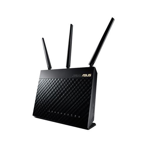 Routeur ASUS RT-AC68U - Gigabit Double Bande Wi-Fi AC1900 avec Ports USB et Technologie AiCloud_0