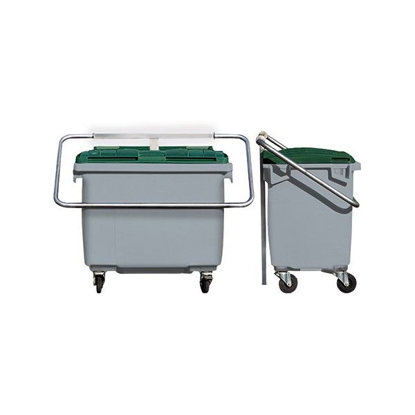 472681 - Abri poubelles et conteneurs en acier inox 304L - 1000 L - 1001 Poubelles_0