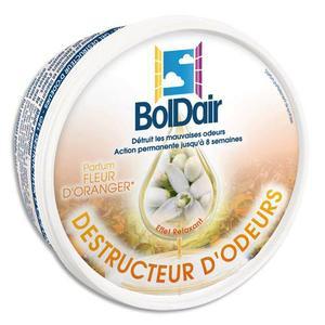Boldair - Gel destructeur d'odeurs 300g - Fleur d'oranger - Permanent jusqu'à 8 semaines_0