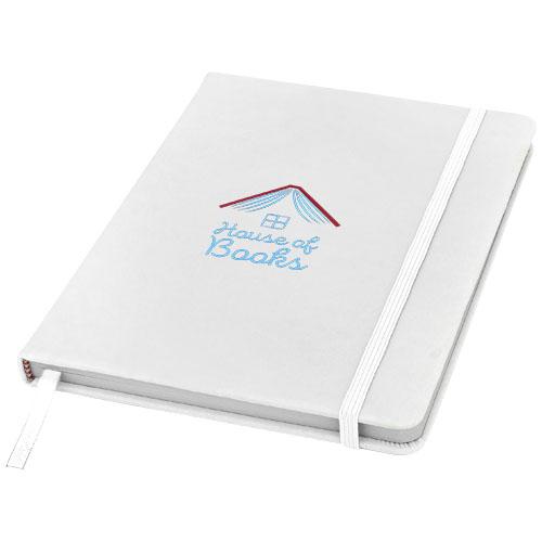 Carnet de notes A5 Spectrum - 96 pages blanches 10709102 avec fermeture élastique et signet_0