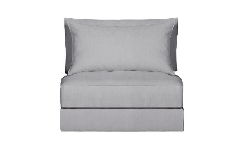 Chauffeuse simple Chamonix 90 cm - Home Spirit - Confort moelleux et structure en hêtre_0