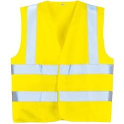 Coverguard - Gilet HV jaune bandes baudrier double ceintures rétro réfléchissantes YARD classe 2 (Pack de 50) Jaune Taille 2XL - XXL jaune 34352417_0