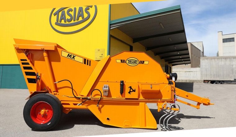 Épierreuse MX-20 - Tasias - Poids 3270kg - Retire les pierres de 3 à 30 cm - Pour tracteurs à partir de 80 CV_0