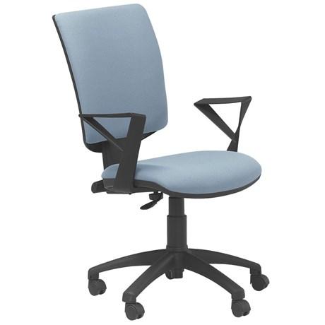 FAUTEUIL DE BUREAU ERGONOMIQUE CHROMA BLEU AZUR