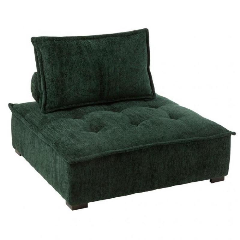 FAUTEUIL POUF  CHARLENE VERT FONCÉ_0