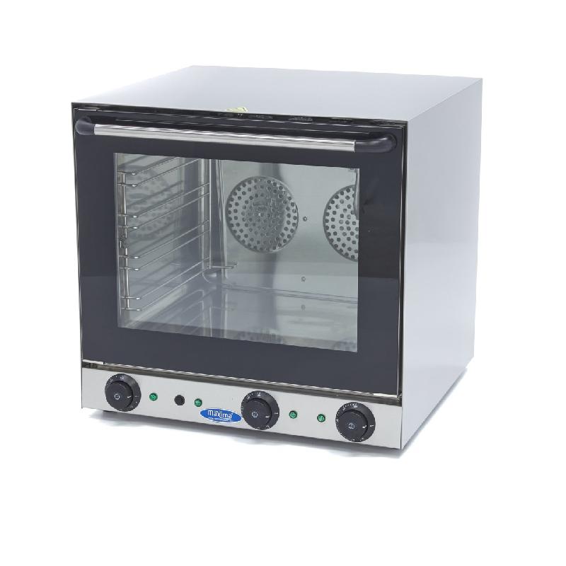 Four à convection - gril et vapeur - 4 plateaux - minuterie intégrée_0