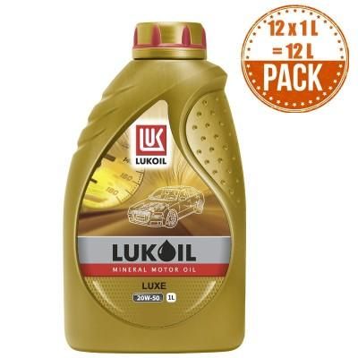 Huile moteur luxe 20W50 - Pour voitures anciennes des années 1990 et antérieures - Carton de 12 x 1L_0