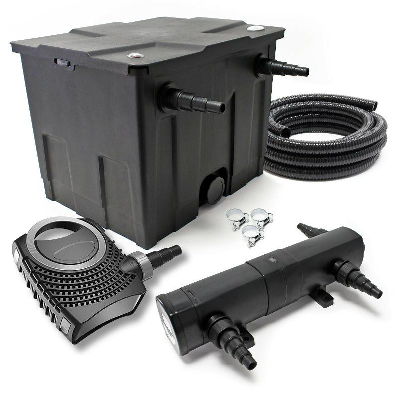 Kit set de filtration 36 watts pompe 6000 litres par heure tuyau 5 m 16_0001865
