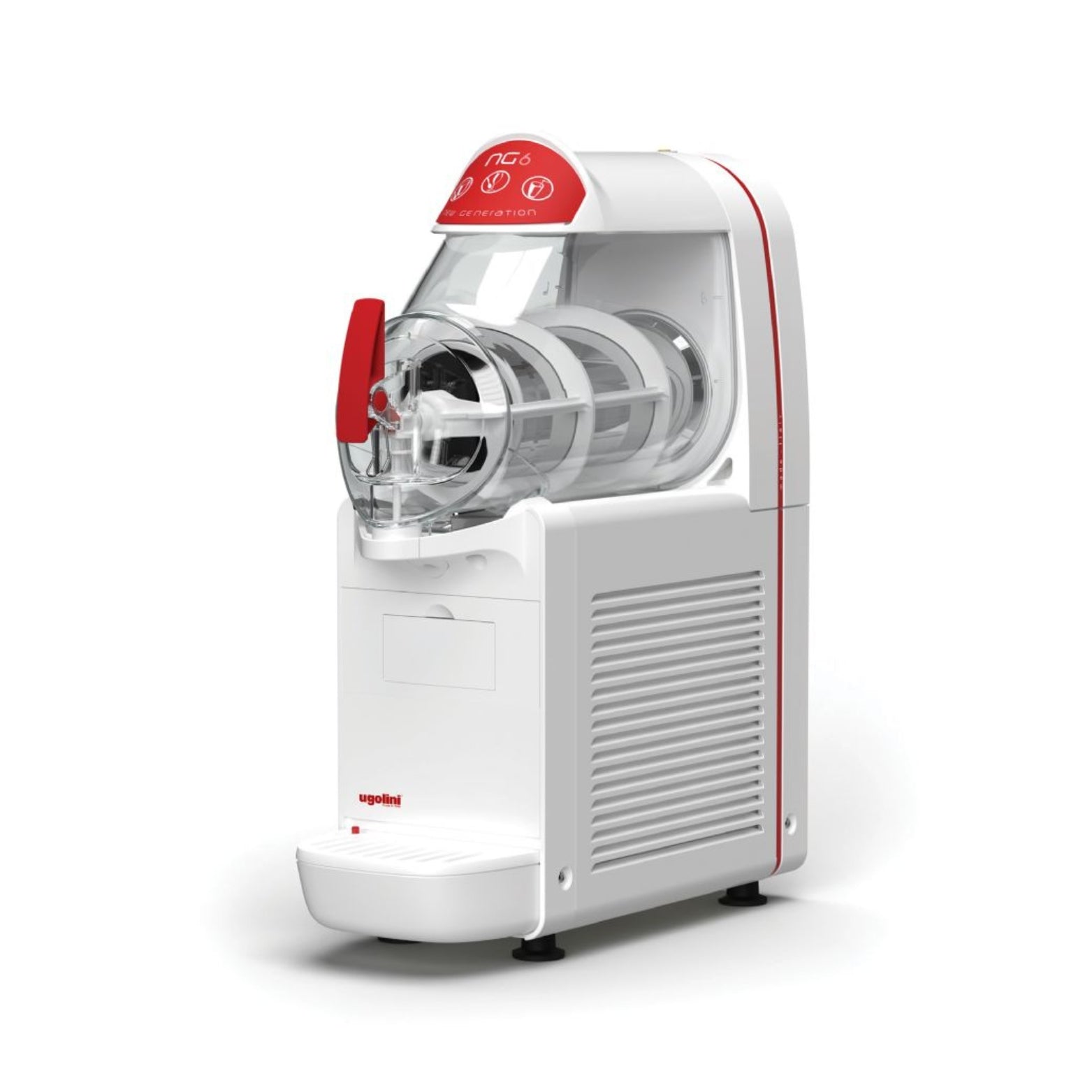 Machine à granita professionnelle compacte avec un design intelligent et unique 1 x 6 litres - Ugolini - NG easy 6-1_0