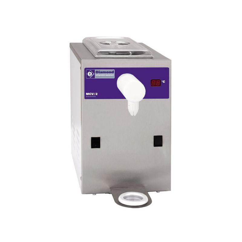 Machine réfrigérée à chantilly en inox - cuve 5 litres - 150 L/h_0