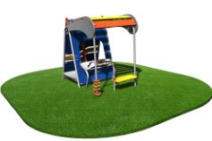 Maisonnette gamme Diablo MADOI01 - structures de jeux à thèmes - CREA Équipements - pour enfants de 6 mois à 4 ans, capacité jusqu'à 10 enfants_0
