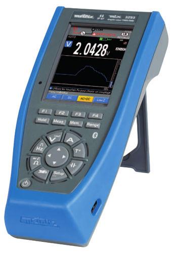 Multimètre numérique portable à  écran graphique couleur, 1000v/10-20a ac/dc, 200khz, - MTXMTX3293B_0
