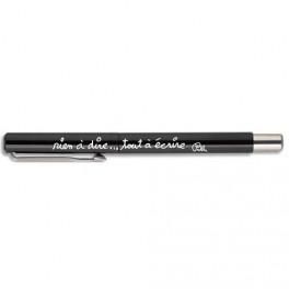 PARKER BEN - PLUME VECTOR PHRASE SUR LE CORPS ''DESSINE MOI UN MOT, LA VIE, TES ENVIES