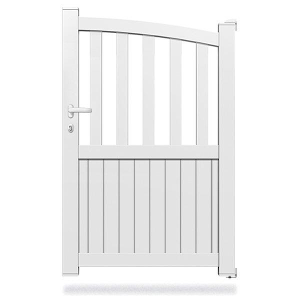 Portillon battant aluminium modèle OPC-102 - dimensions et coloris au choix_0