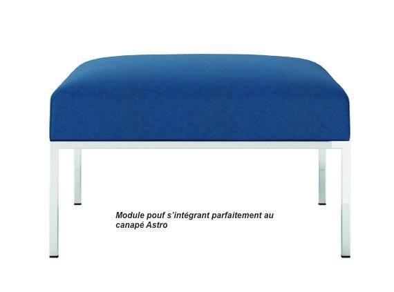 Pouf modulable ASTRO - Offisit. - Prune_1