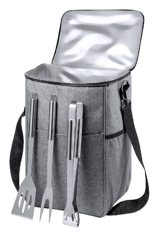 Sac réfrigérant isotherme en RPET - Ensemble barbecue 3 pièces en acier inoxydable_0