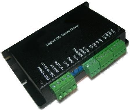 Servo driver 80V 10A - Interface STEP/DIRECTION - Pour petites machines_0