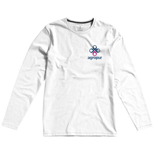 T-shirt bio manches longues pour homme - Ponoka 38018016 - coton stretch 200g/m²_0