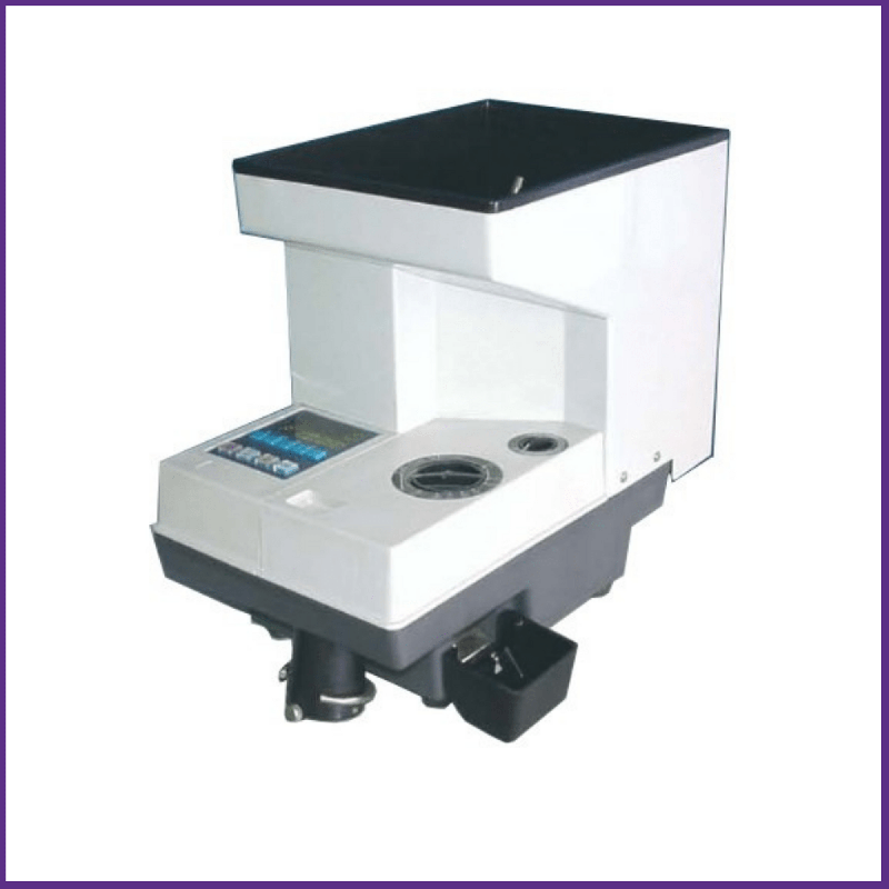 Trieuse de pièces CS 30 - Compteuse électronique de monnaies et jetons avec alimentation automatique_0