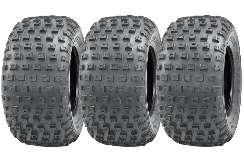 Pneus ATV 145/70-6 Knobby Quad Trailer, 50cc 90cc 110cc, 75kgs Wanda (Lot de 3)_0