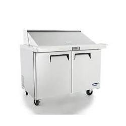 Atosa Saladette Réfrigérée 2 Portes 490 L   16 Bacs GN 1/6 - blanc 6972397710753_0
