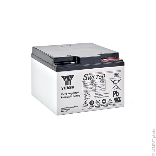 BATTERIE ONDULEUR (UPS) YUASA SWL750 12V 25AH M5-F_0