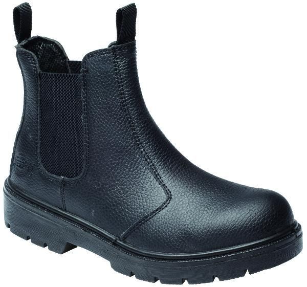 BOOTS DEALER SECURITE CUIR NOIR T46/T47