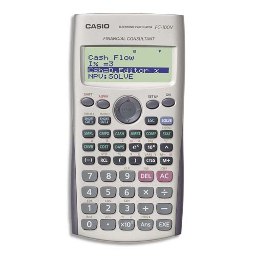 CASIO Calculatrice imprimante portable 12 chiffres HR-8 RCE Noire