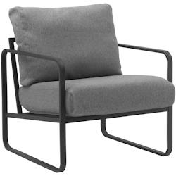 CLP Lounger Manea Gris foncé/Tissu - gris textile 323814_0