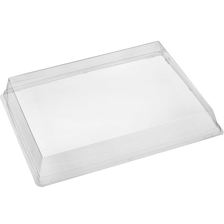 COUVERCLE SOLIA TRANSPARENT POUR PLATEAU FLUID 34 X 24 CM (VENDU PAR 50)