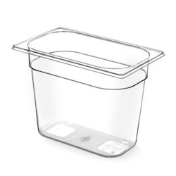 Hendi Récipient Gastronorm 1/4, 265x162x150 mm, transparent - transparent matière synthétique 869512_0