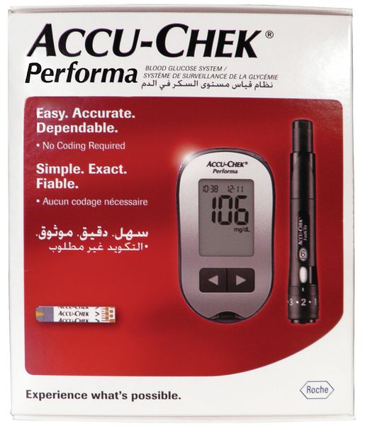 LECTEUR DE GLYCÉMIE ACCU CHEK® PERFORMA