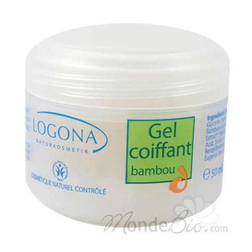 LOGONA - GEL COIFFANT BAMBOU 50ML