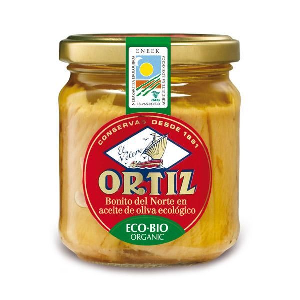 ORTIZ THON BLANC GERMON HUILE OLIVE BIO 190GR PRODUITS DE LA MER