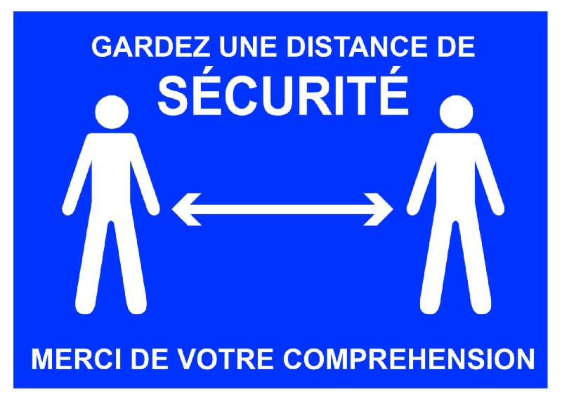 Panneaux rigides A4 distanciation sociales et gestes barrières - PNGPSC-NV07/ODST_0