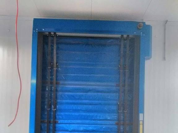 Porte rapide isolée à enroulement - auto frigo - pour environnements froids jusqu'à -5° - dimensions max L 4500 x H 4200 mm_0