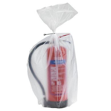 Sac plastique grande contenance renforcé 30 - en polyéthylène moyenne densité (PEMD) transparent - grande résistance à la déchirure - apte au contact alimentaire_0