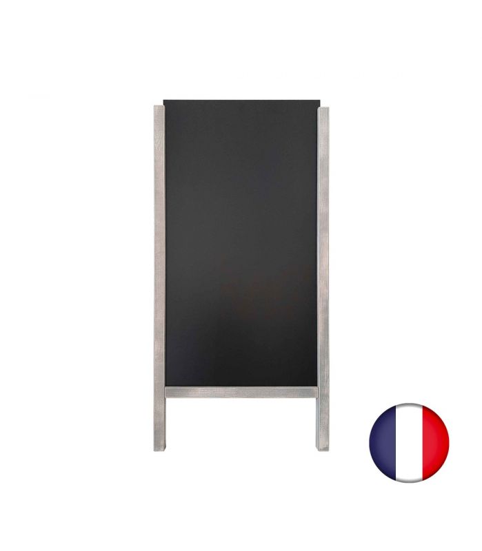 Stop trottoir - interface plv - 2 ardoises amovibles - dimensions 117 x 60 cm_0