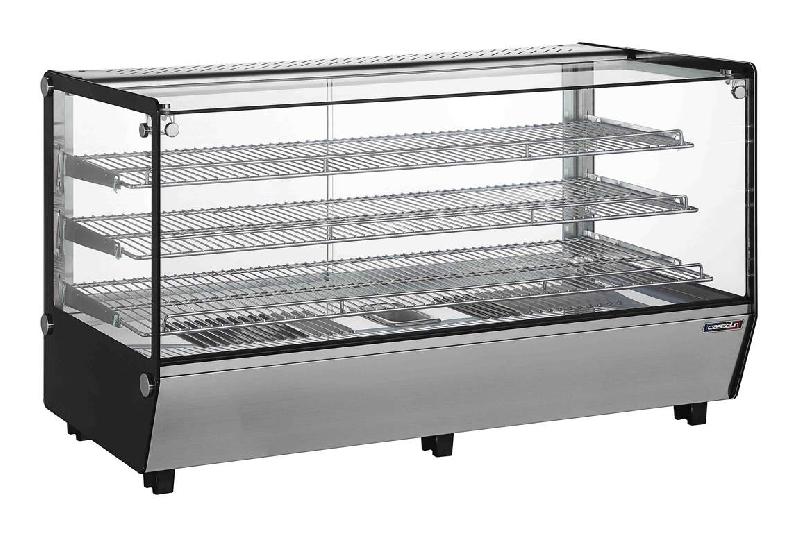 Vitrine chauffante encastrée 200l - 1219x555x685 mm - CVCE200L_0