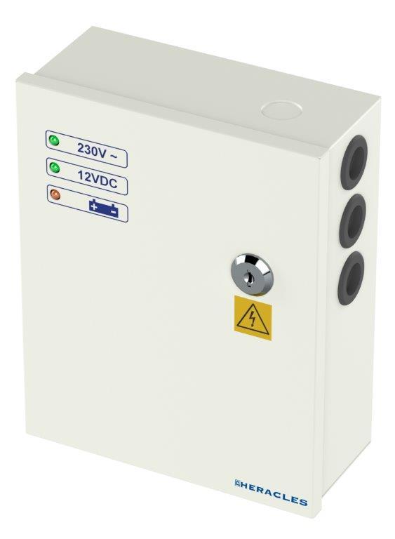 Alimentation secourue 12v dc 3a avec relais défaut - HERACLES - pca-alim1203s2 - 760575_0