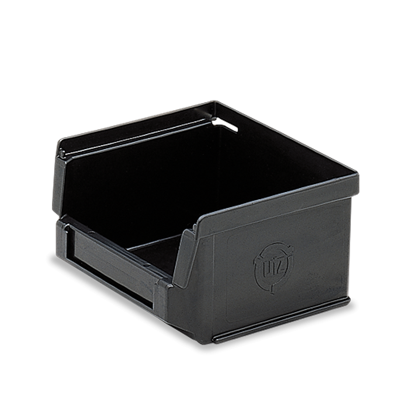 Bac à bec ESD 0,3 L - 90x102x54 mm - Antistatique, gerbable, en PP ESD pour composants électroniques_0