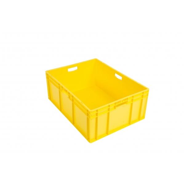 Bac norme europe couleur 800 x 600 x 320 mm Jaune_0