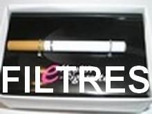 BOITE DE 10 FILTRES POUR CIGARETTE ELECTRONIQUE E-CIGARETTE AROME TABAC