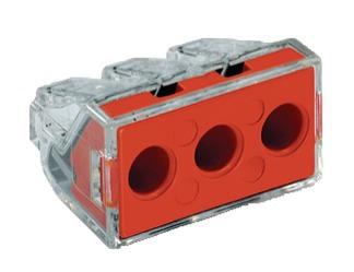 Boîte de 50 bornes de connexion automatiques transparentes 3 fils (2,5 - 6mm²) - WAGO - 773-173 - 407395_0